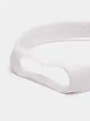 Белый силиконовый ремешок для фитнес-браслетов Xiaomi Mi Band 3 и Mi Band 4
