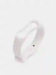 Белый силиконовый ремешок для фитнес-браслетов Xiaomi Mi Band 3 и Mi Band 4