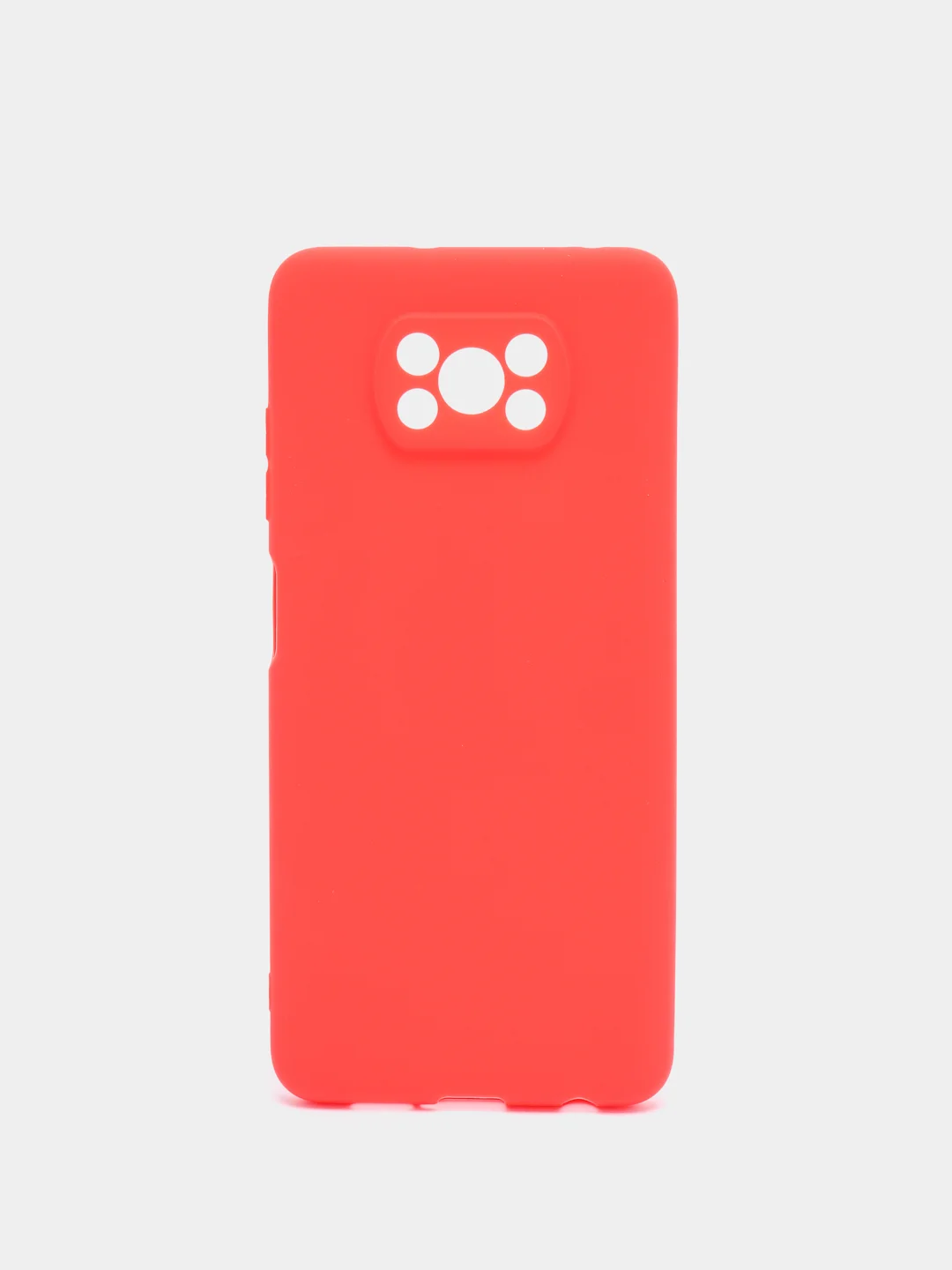 Красный чехол силиконовый для Xiaomi Redmi Note 10 Pro,Note 10,Poco X3,X3 GT,Note 10T,Mi 11 Lite