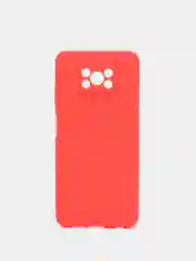 Красный чехол силиконовый для Xiaomi Redmi Note 10 Pro,Note 10,Poco X3,X3 GT,Note 10T,Mi 11 Lite