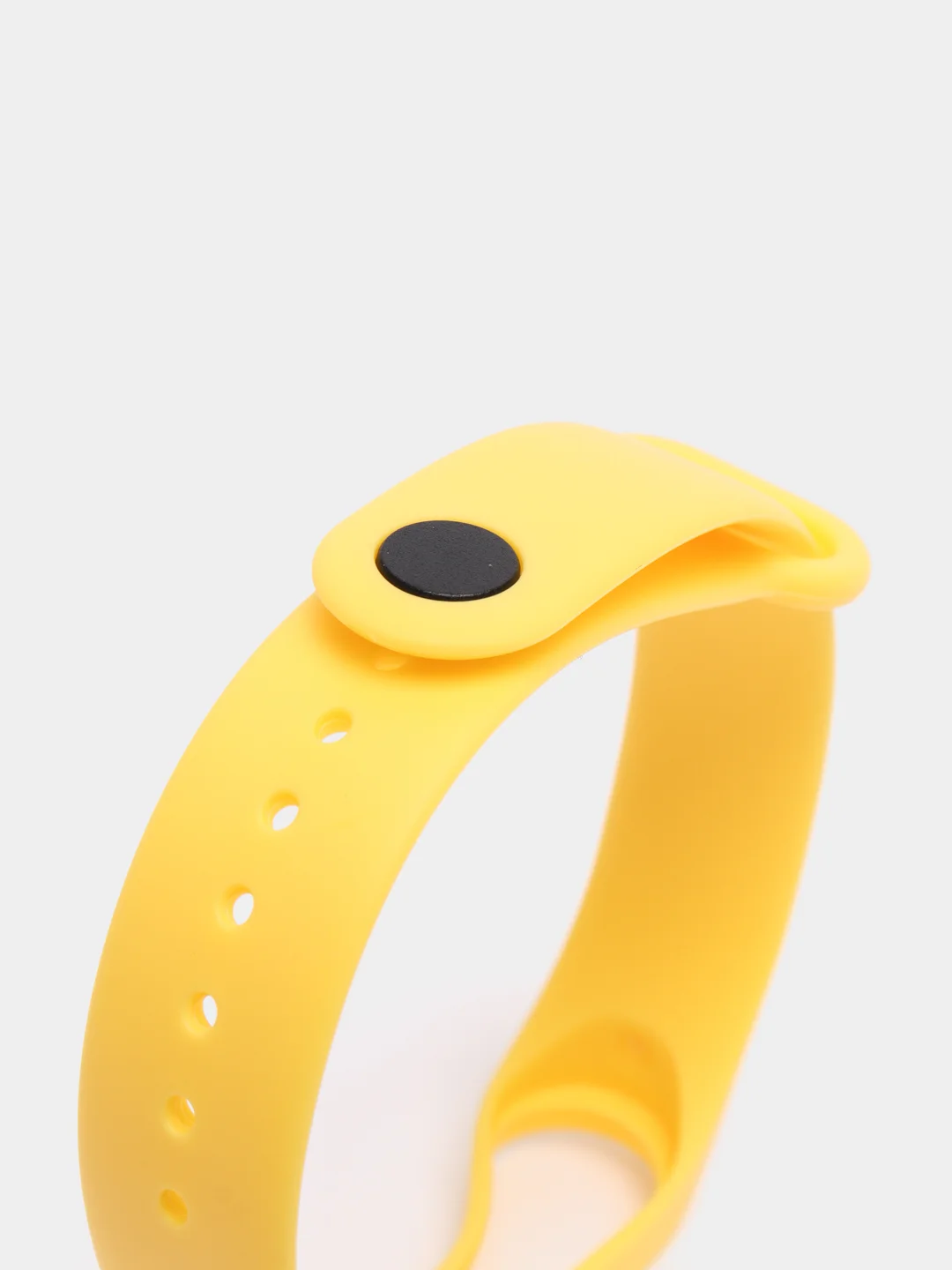 Желтый силиконовый ремешок для фитнес-браслетов Xiaomi Mi Band 3 и Mi Band 4