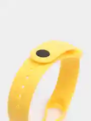 Желтый силиконовый ремешок для фитнес-браслетов Xiaomi Mi Band 3 и Mi Band 4