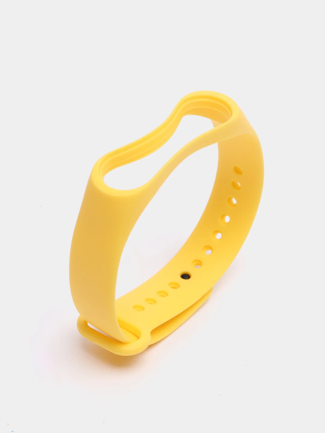 Желтый силиконовый ремешок для фитнес-браслетов Xiaomi Mi Band 3 и Mi Band 4