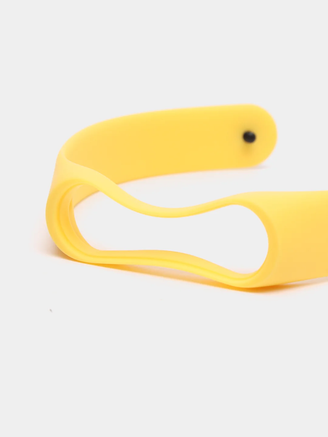Желтый силиконовый ремешок для фитнес-браслетов Xiaomi Mi Band 3 и Mi Band 4