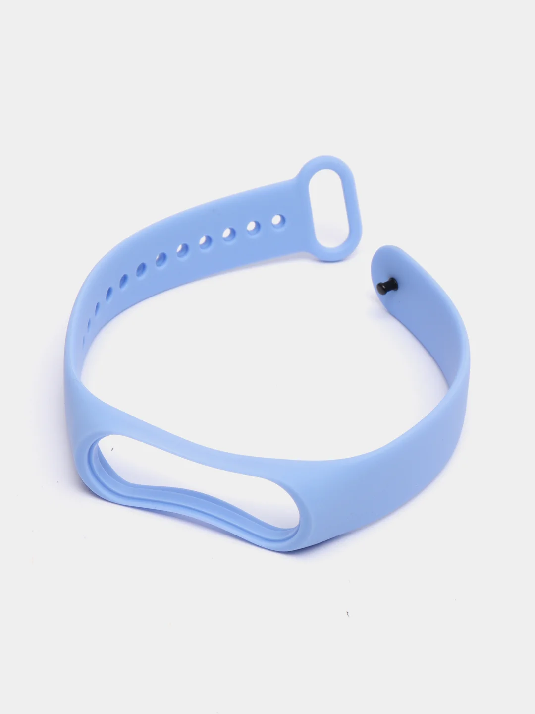 Небесно-голубой силиконовый ремешок для фитнес-браслетов Xiaomi Mi Band 3 и Mi Band 4