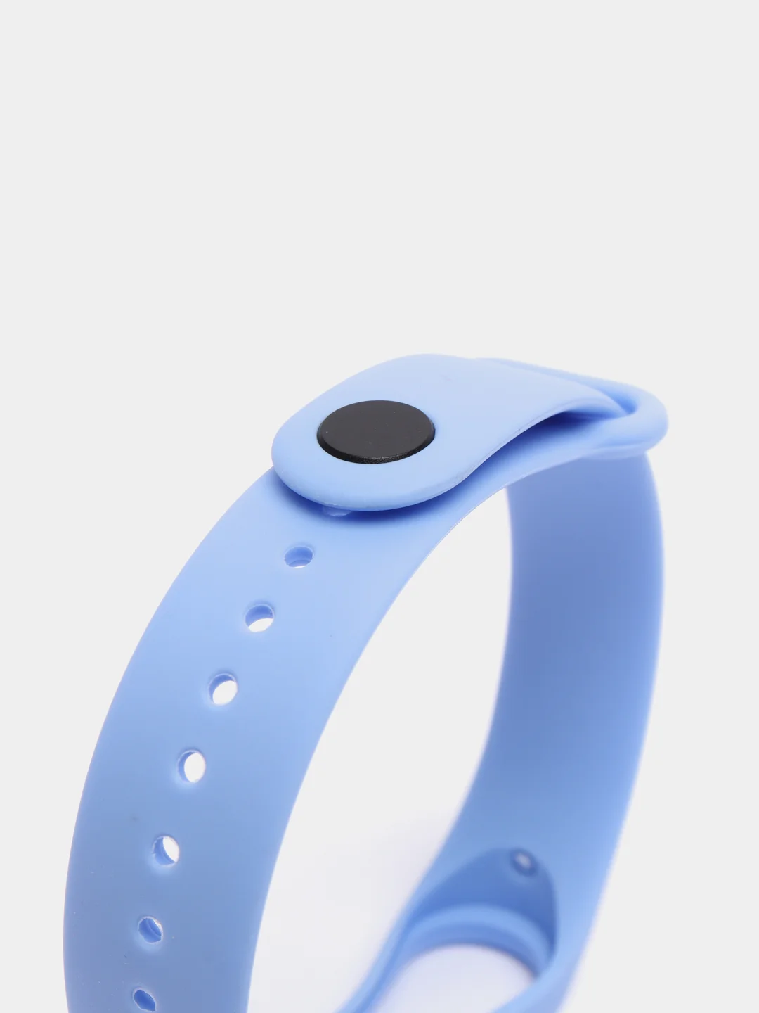Небесно-голубой силиконовый ремешок для фитнес-браслетов Xiaomi Mi Band 3 и Mi Band 4