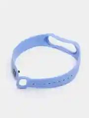Небесно-голубой силиконовый ремешок для фитнес-браслетов Xiaomi Mi Band 3 и Mi Band 4