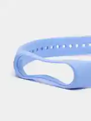 Небесно-голубой силиконовый ремешок для фитнес-браслетов Xiaomi Mi Band 3 и Mi Band 4