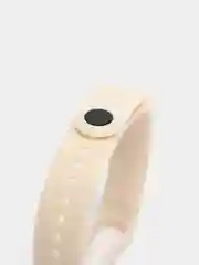 Слоновая кость силиконовый ремешок для фитнес-браслетов Xiaomi Mi Band 5 и Mi Band 6