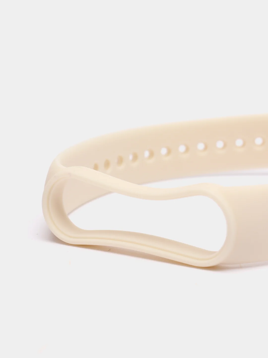 Слоновая кость силиконовый ремешок для фитнес-браслетов Xiaomi Mi Band 5 и Mi Band 6