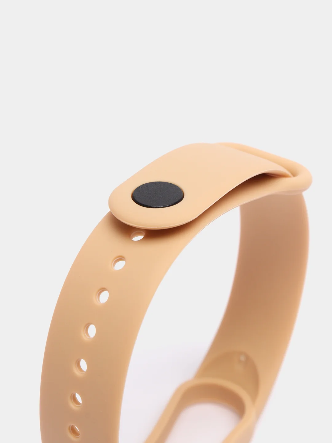 Горчичный силиконовый ремешок для фитнес-браслетов Xiaomi Mi Band 5 и Mi Band 6