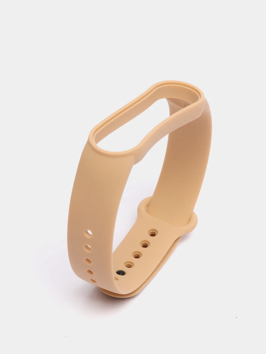 Горчичный силиконовый ремешок для фитнес-браслетов Xiaomi Mi Band 5 и Mi Band 6