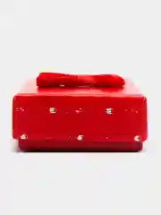 Красный коробочка подарочная под набор, колье, брошь 5 х 8 см, 4 цвета