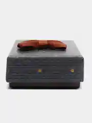 Серый коробочка подарочная под набор, колье, брошь 5 х 8 см, 4 цвета