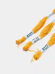 Лазурный мулине, нитки для вышивания Gamma, 100% хлопок, номера цветов 5170 - 5220