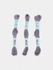 Индиго мулине, нитки для вышивания Gamma, 100% хлопок, номера цветов 5170 - 5220