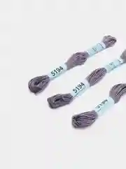Индиго мулине, нитки для вышивания Gamma, 100% хлопок, номера цветов 5170 - 5220