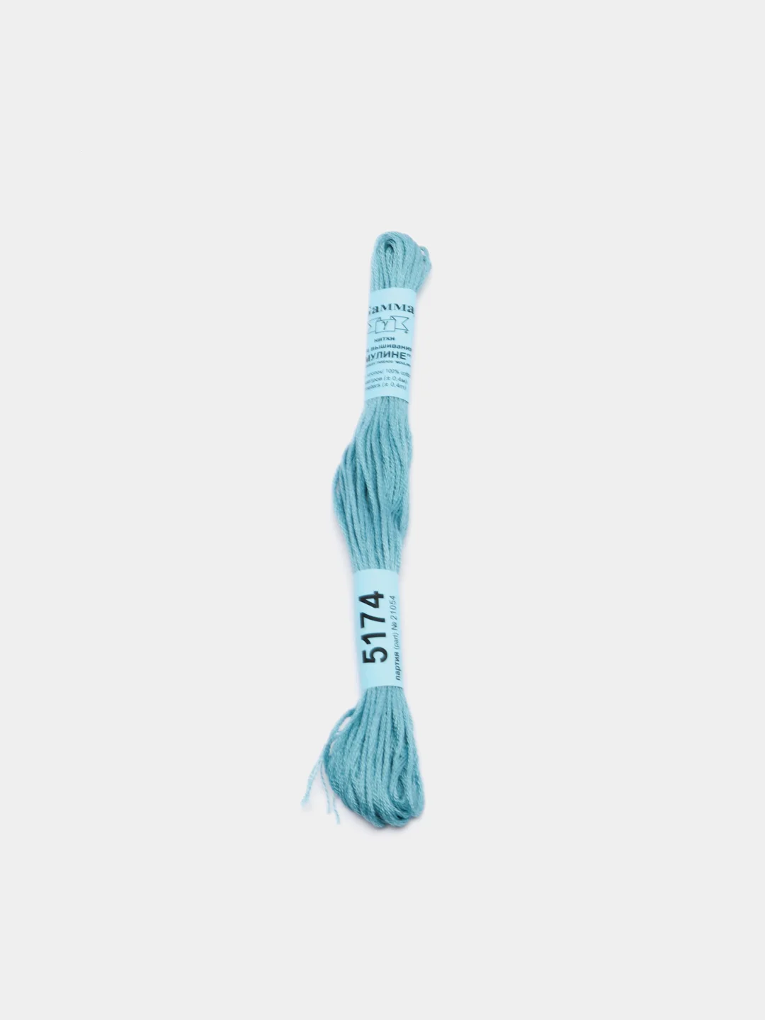 Красный мулине, нитки для вышивания Gamma, 100% хлопок, номера цветов 5170 - 5220