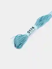 Красный мулине, нитки для вышивания Gamma, 100% хлопок, номера цветов 5170 - 5220