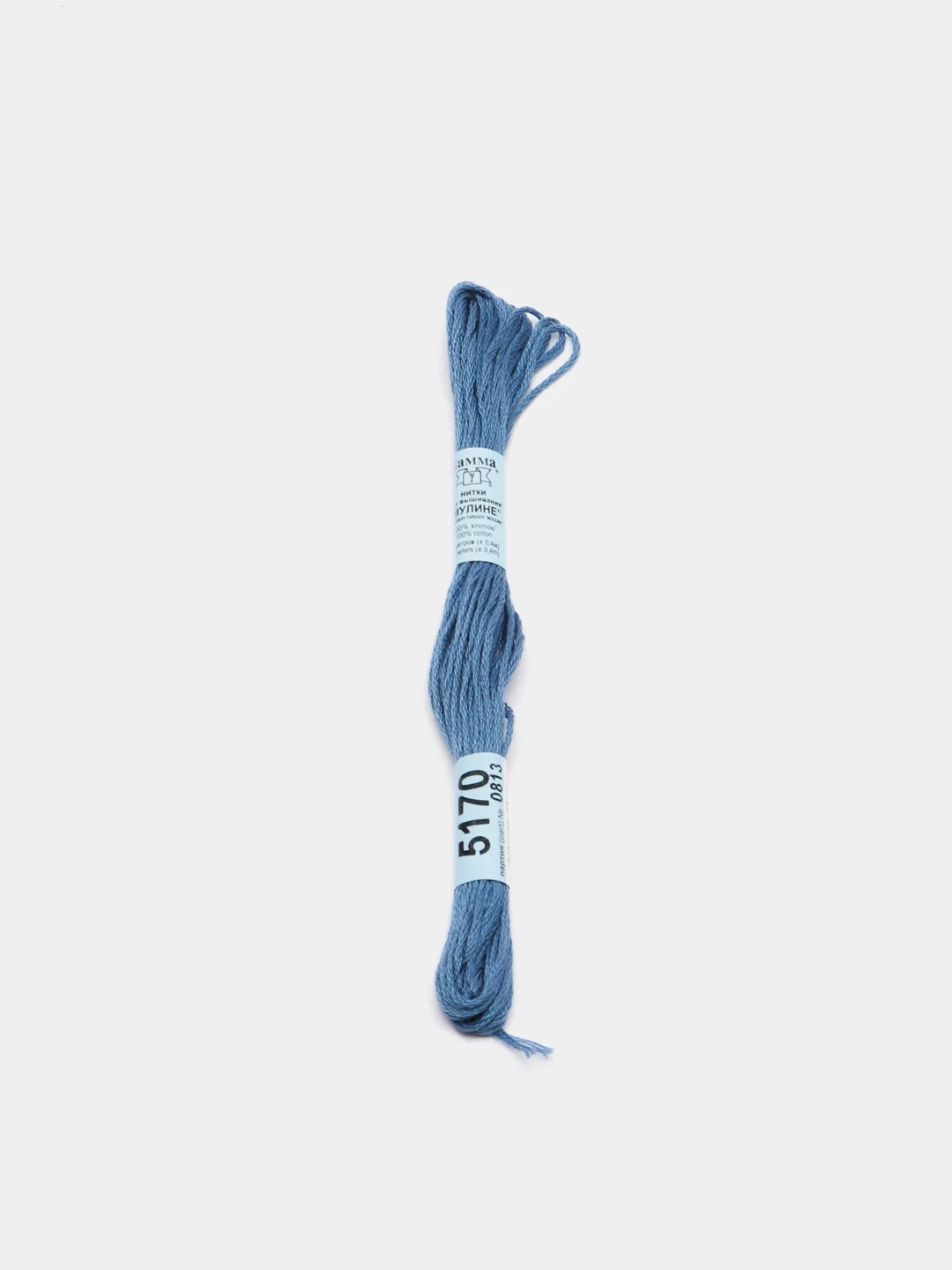 Кораллово-розовый мулине, нитки для вышивания Gamma, 100% хлопок, номера цветов 5170 - 5220