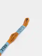 Индиго нитки для вышивания мулине Gamma, 100% хлопок, номера цветов 3100-3199