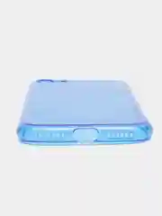 Синий чехол iPhone 11/12/7/7+/X/XR/11PRO MAX /12/12PRO MAX Плотный Цветной глянцевый   1.5mm