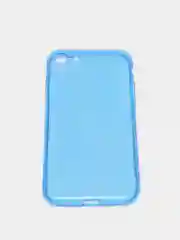 Синий чехол iPhone 11/12/7/7+/X/XR/11PRO MAX /12/12PRO MAX Плотный Цветной глянцевый   1.5mm