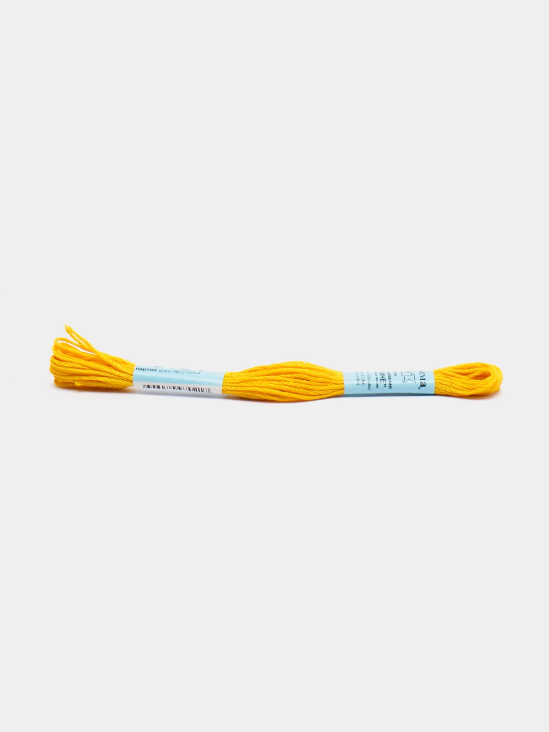 Лимонный мулине, нитки для вышивания Gamma, 100% хлопок, номера цветов 5170 - 5220