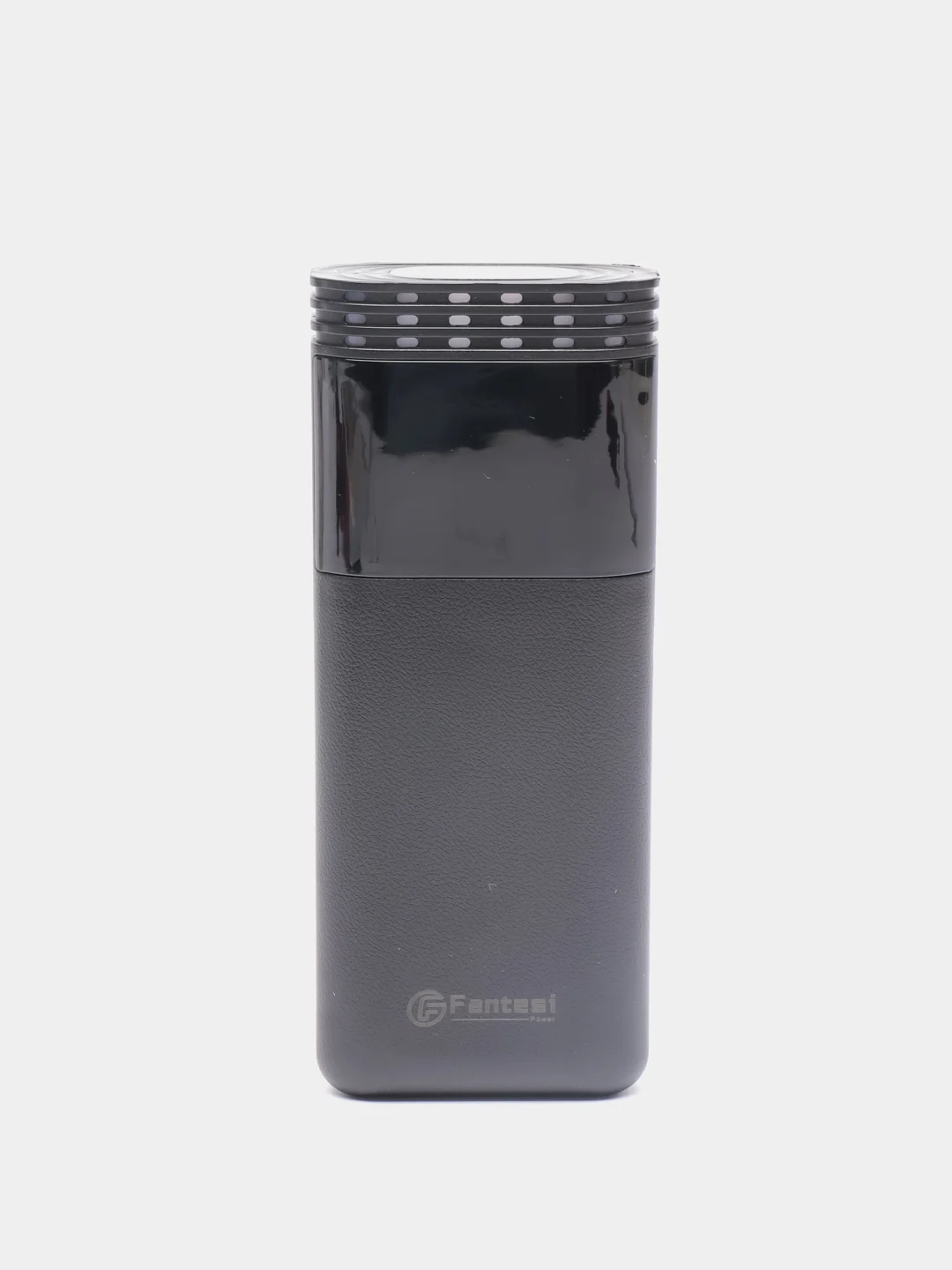 Черный внешний аккумулятор Power Bank Fantesi F34, с дисплеем и фонариком, 20000 mAh, белый