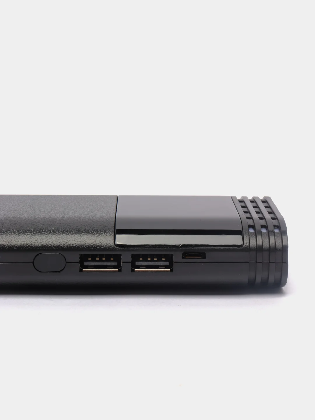 Черный внешний аккумулятор Power Bank Fantesi F34, с дисплеем и фонариком, 20000 mAh, белый