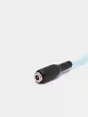 Белый кабель магнитный USB DENMEN D18L/D18T для зарядки Type-C / Lightning 2.4A