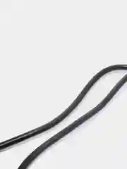 Черный кабель магнитный USB DENMEN D18L/D18T для зарядки Type-C / Lightning 2.4A