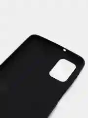 Черный чехол для Samsung M31S под кожу, силиконовый