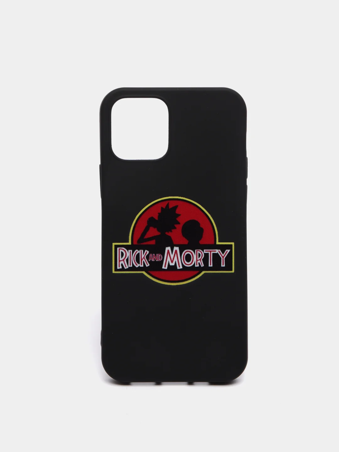 Шоколадный чехол мультик "Рик и Морти" для IPhone 6/6s 7/8 Plus XR 11 XS 12 mini 13 Pro