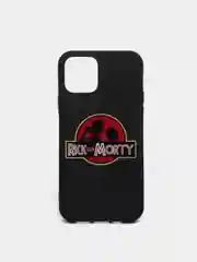 Шоколадный чехол мультик "Рик и Морти" для IPhone 6/6s 7/8 Plus XR 11 XS 12 mini 13 Pro