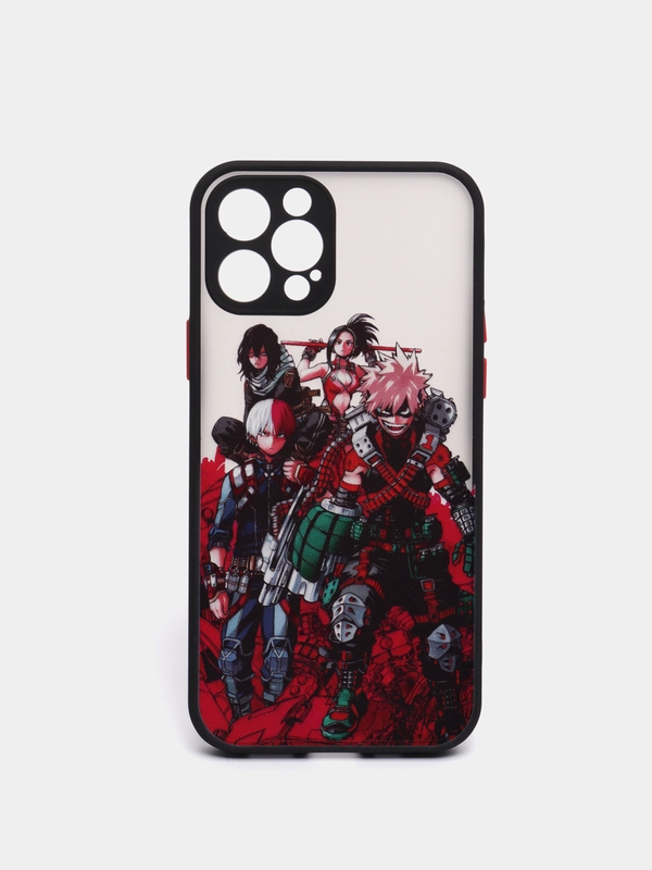 Чехол аниме "Моя геройская академия" для IPhone 7/8 XR 11 12 mini PRO 13 PRO