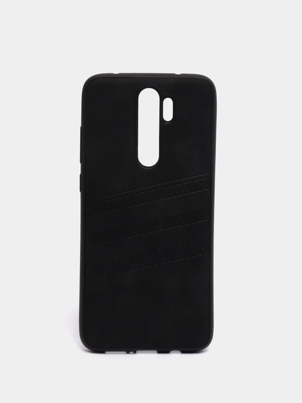 Чехол для Xiaomi Redmi Note 8 Pro силиконовый, алькантара