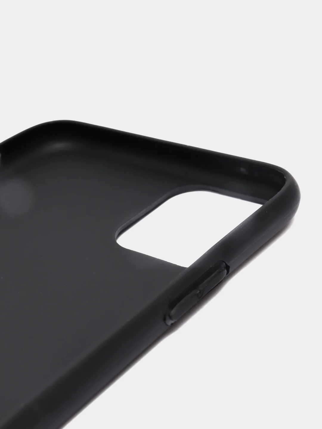 Черный чехол силиконовый для iPhone 11, 11 Pro, 11 Pro Max, 12 Pro, 12 Pro Max
