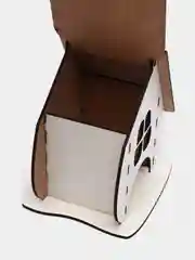 Белый чайный домик