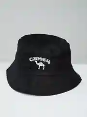 Панама черная "Самец", светящаяся в темноте