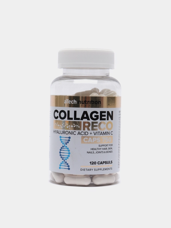 БАД Коллаген Collagen Reco, aTech nutrition, 120 капс