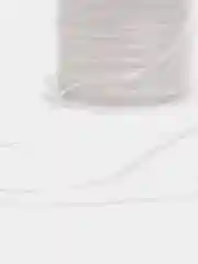 Белый резинка для бисера, спандекс