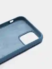 Синий меланж чехол силиконовый iPhone 6/6S, 7/8/SE 2020, Plus, X/XS, XR, 11, 12, Pro, Max