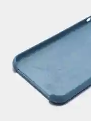 Синий меланж чехол силиконовый iPhone 6/6S, 7/8/SE 2020, Plus, X/XS, XR, 11, 12, Pro, Max