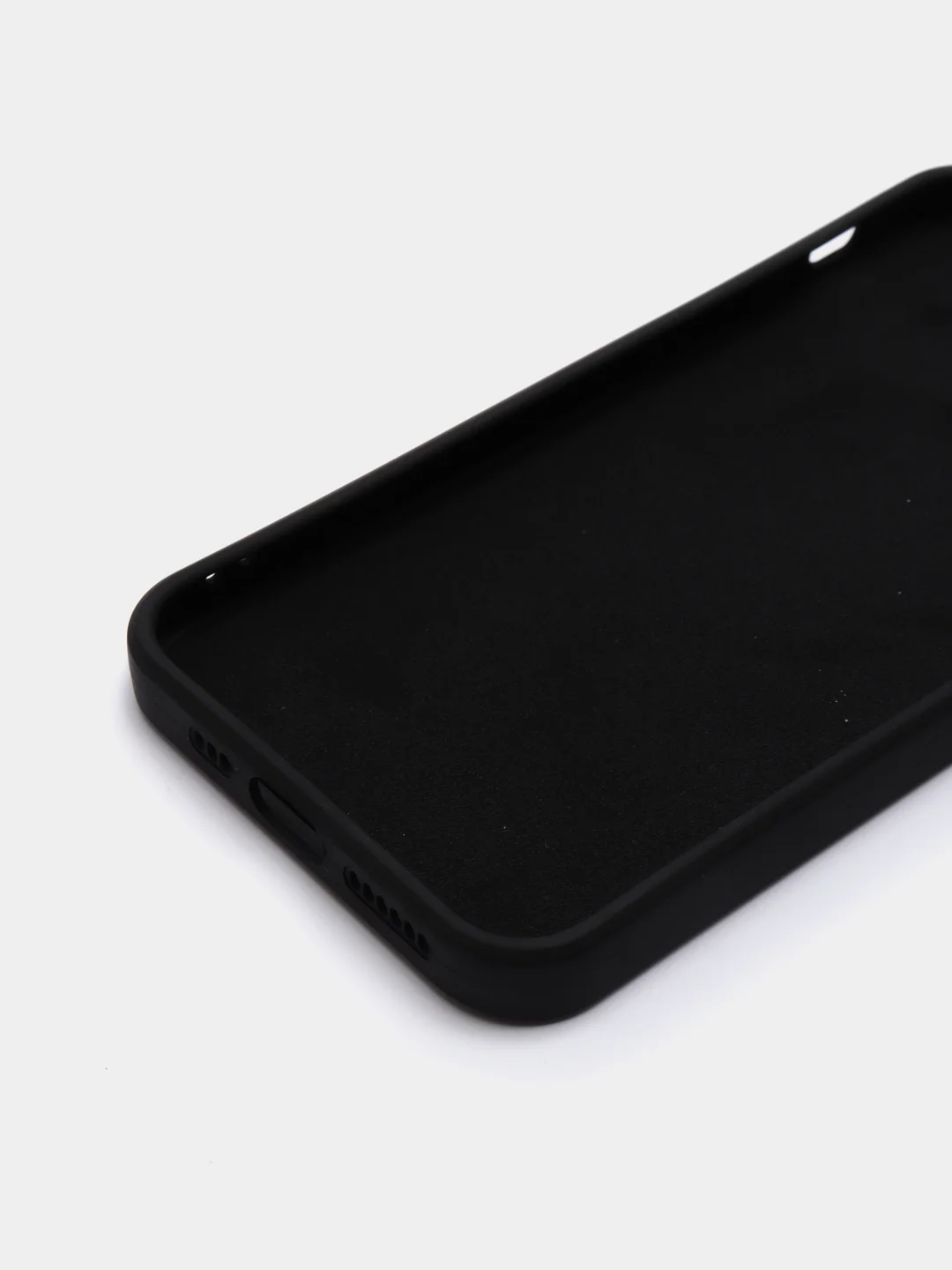 Черный чехол для iPhone 7,8,7plus,8plus,X,XS,XR,XS MAX,11PROMAX,12MINI,12PROMAX силиконовый