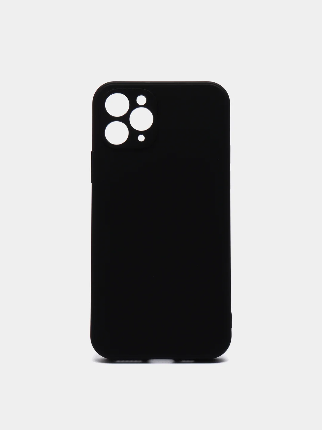 Черный чехол для iPhone 7,8,7plus,8plus,X,XS,XR,XS MAX,11PROMAX,12MINI,12PROMAX силиконовый