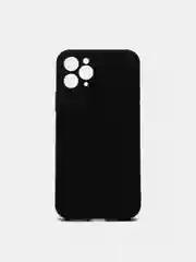 Черный чехол для iPhone 7,8,7plus,8plus,X,XS,XR,XS MAX,11PROMAX,12MINI,12PROMAX силиконовый