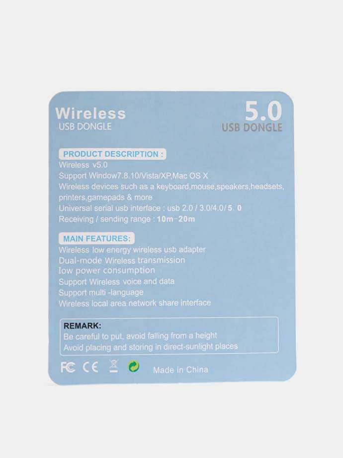 Bluetooth адаптер USB CSR 5.0