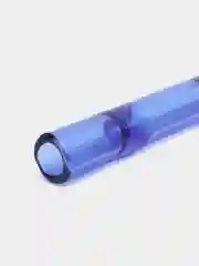 Синий пипетка стеклянная Honey Puff, 10 см