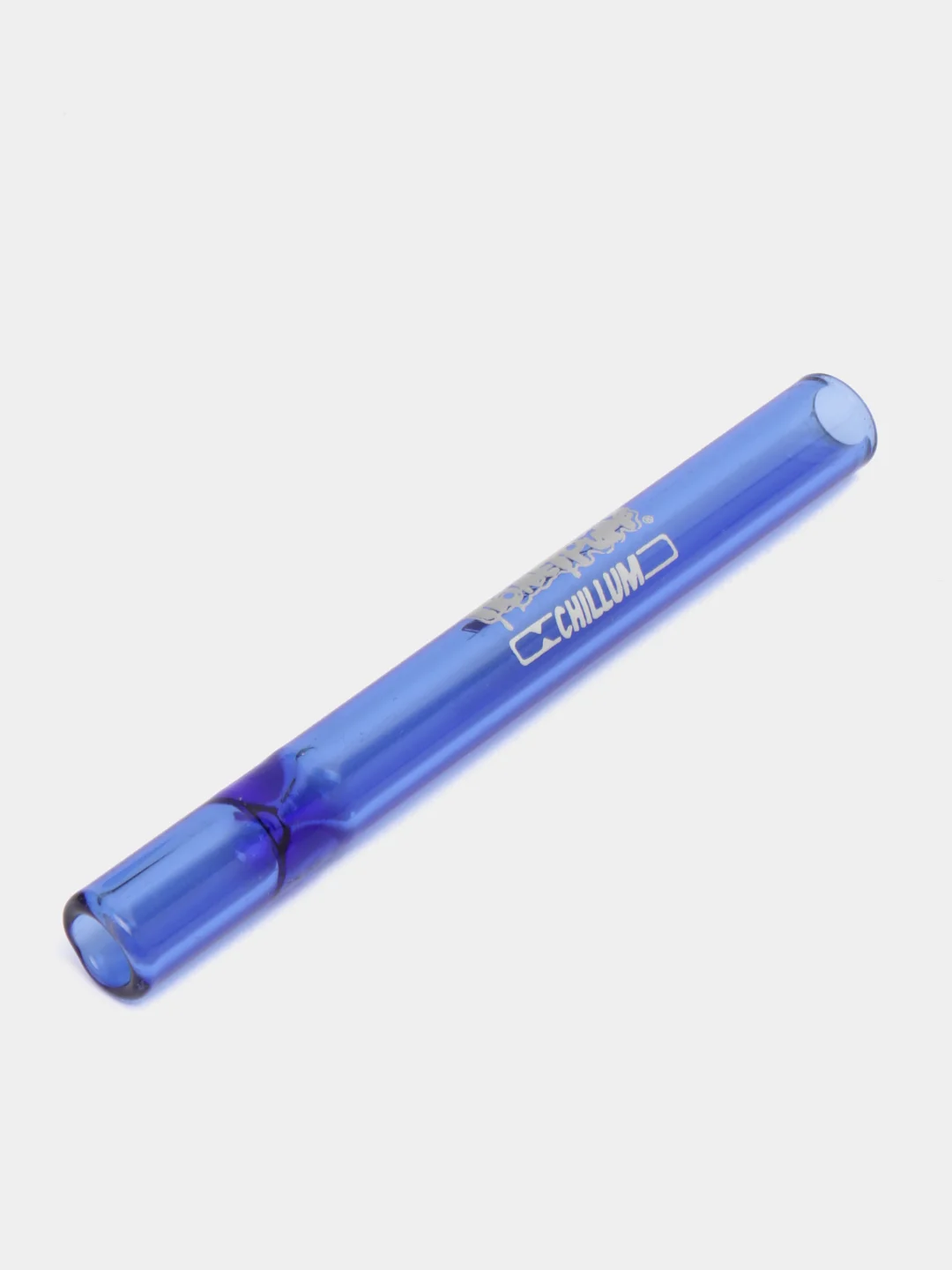 Синий пипетка стеклянная Honey Puff, 10 см